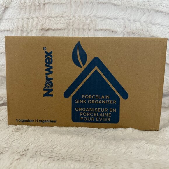 Norwex Porcelain Kitchen & Bathroom Sink Organizer - Picture 2 of 7